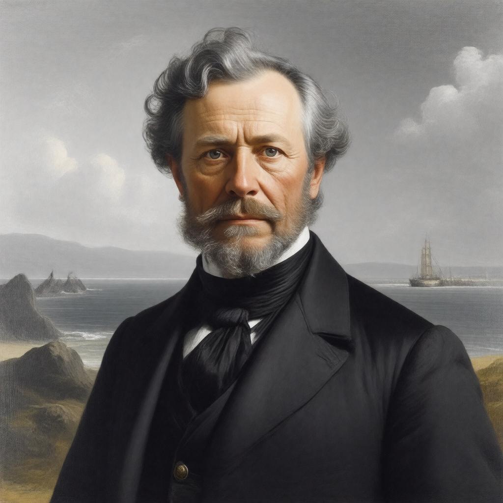 Click to view larger image AI-created image of James Paton