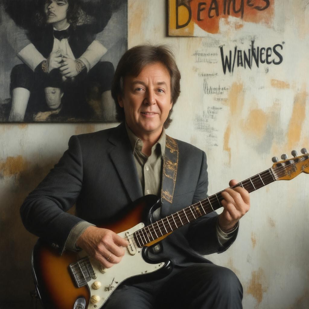 AI-created image of James Paul McCartney