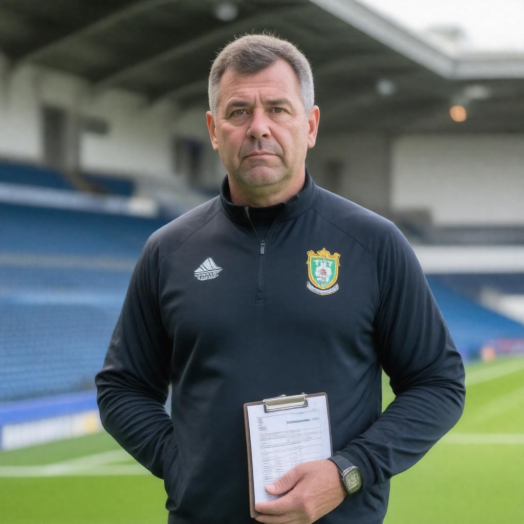 Click to view larger image AI-created image of James Postecoglou