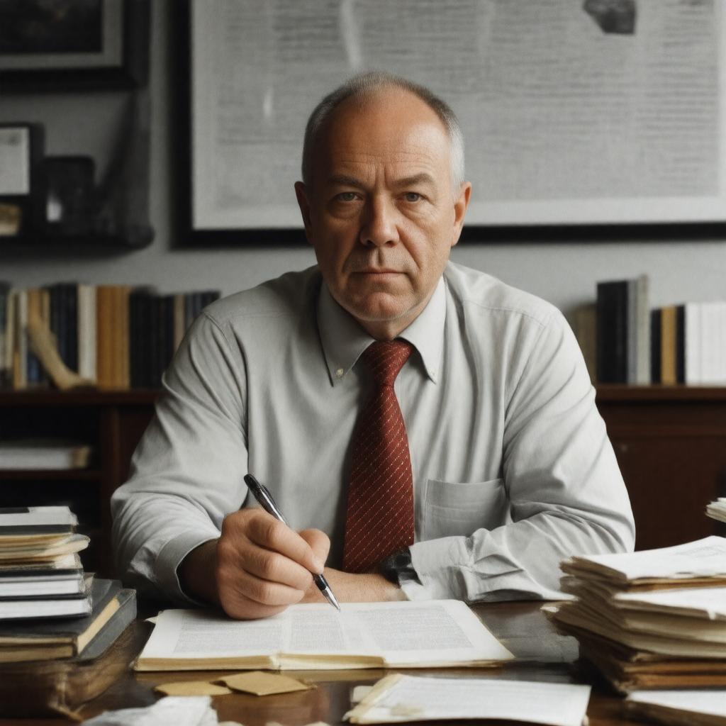 AI-created image of James Queally