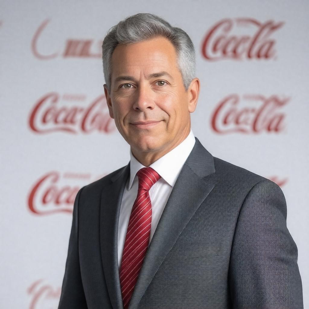 AI-created image of James Quincey