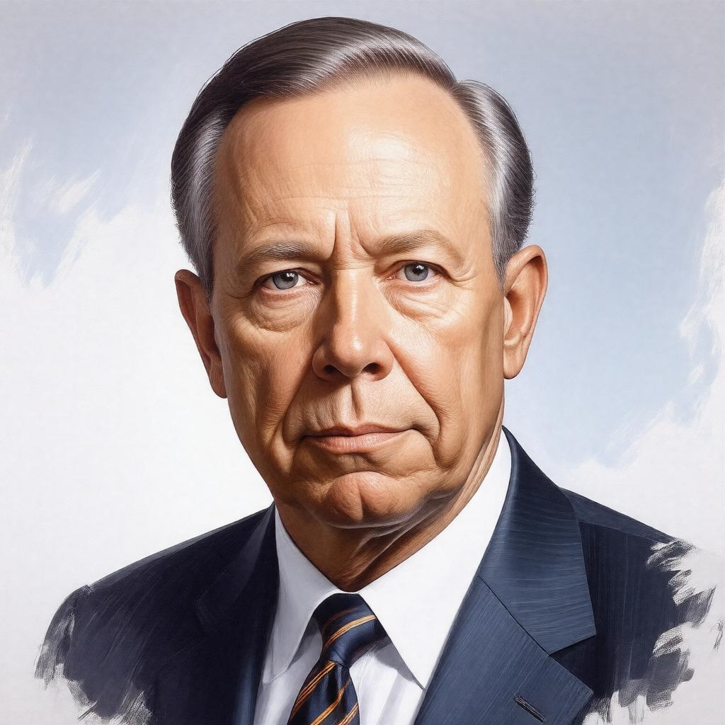 AI-created image of James R. Schlesinger