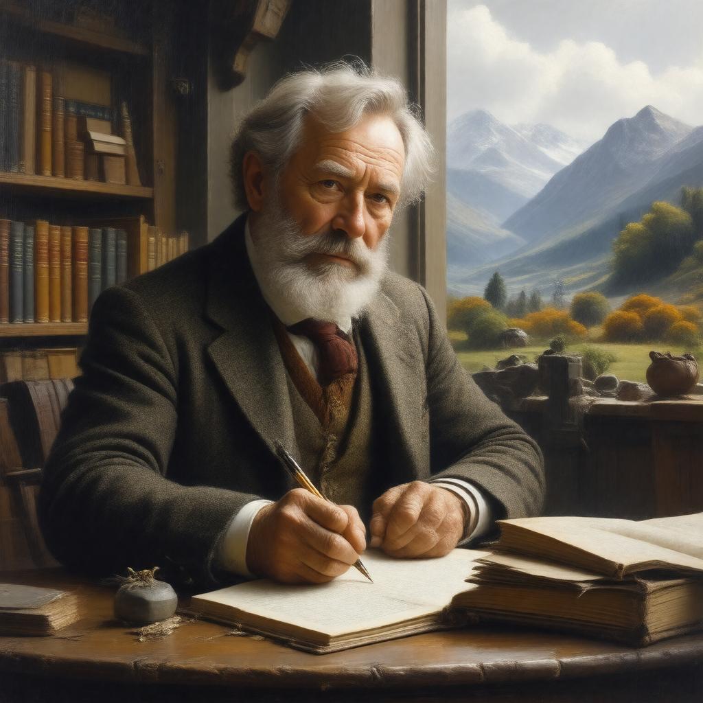 AI-created image of James Robertson