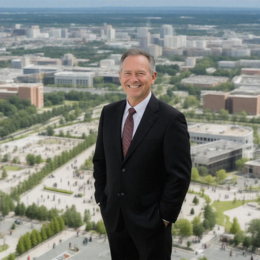 AI-created image of James Rouse