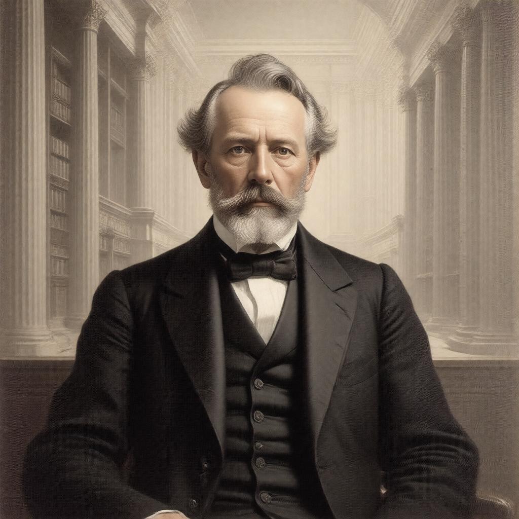 AI-created image of James S. Rollins