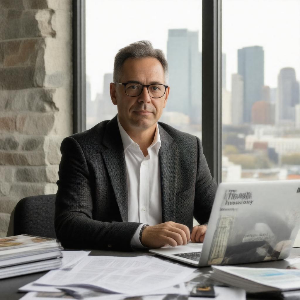 AI-created image of James S. Russell