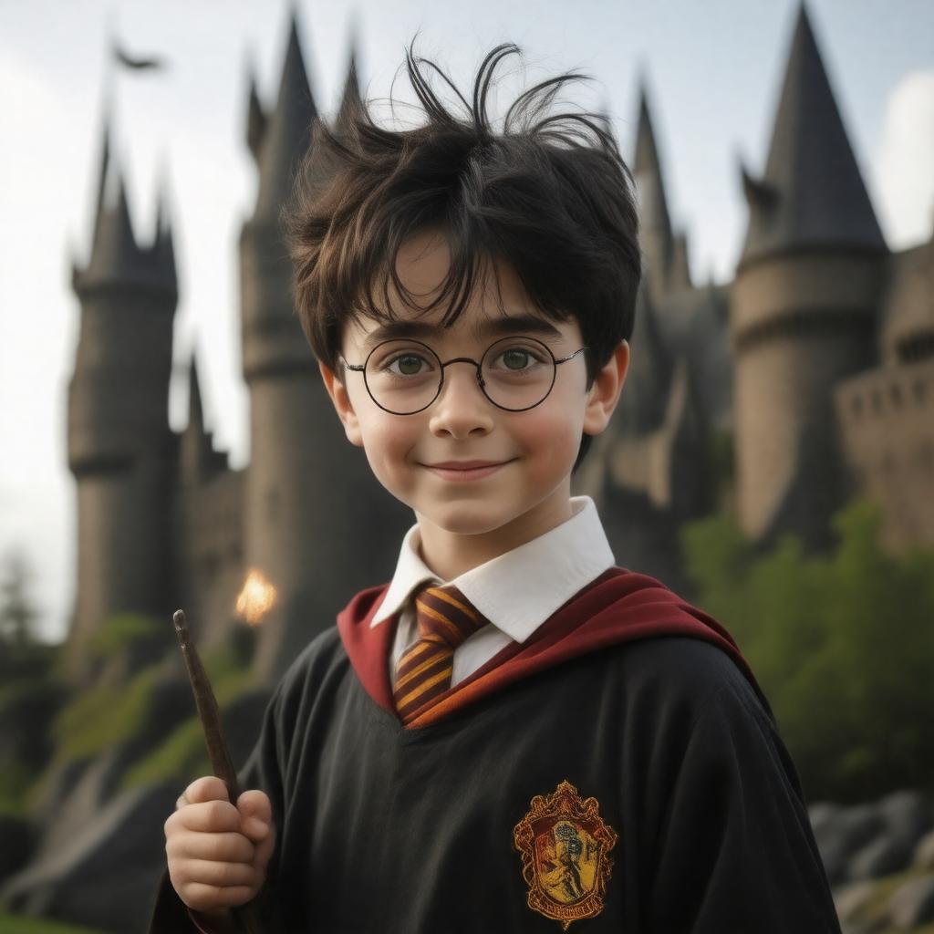 AI-created image of James Sirius Potter