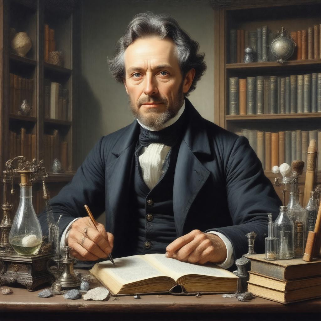 AI-created image of James Smithson