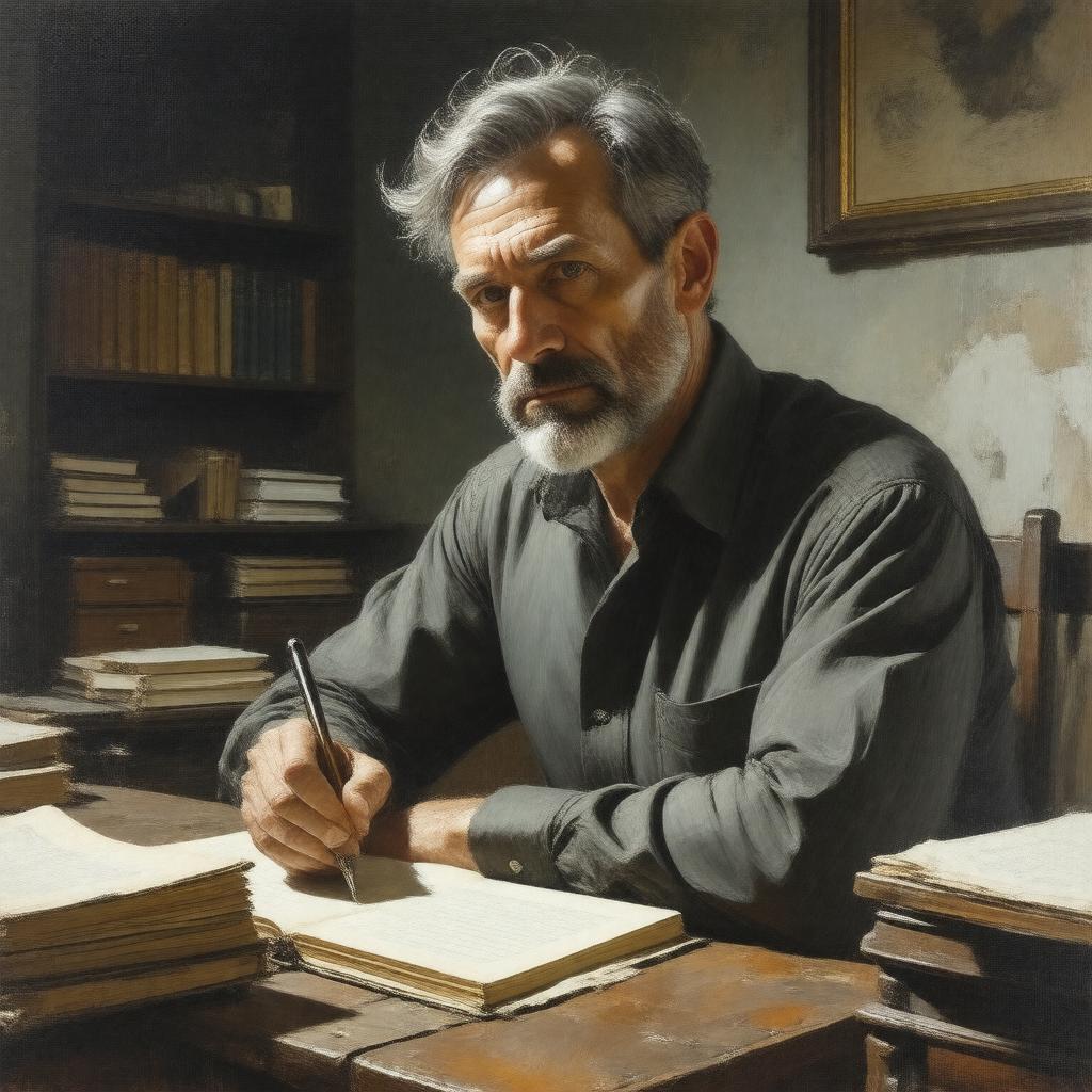 AI-created image of James Stewart Parker