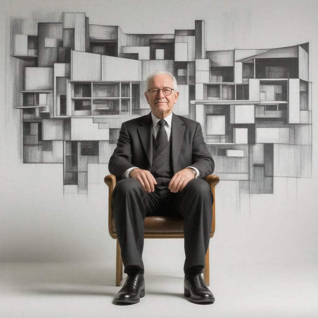 AI-created image of James Stirling