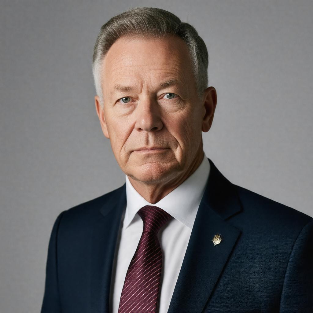 AI-created image of James Strong (former CEO)