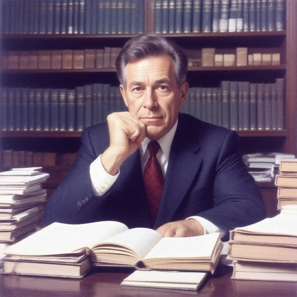 AI-created image of James Tobin