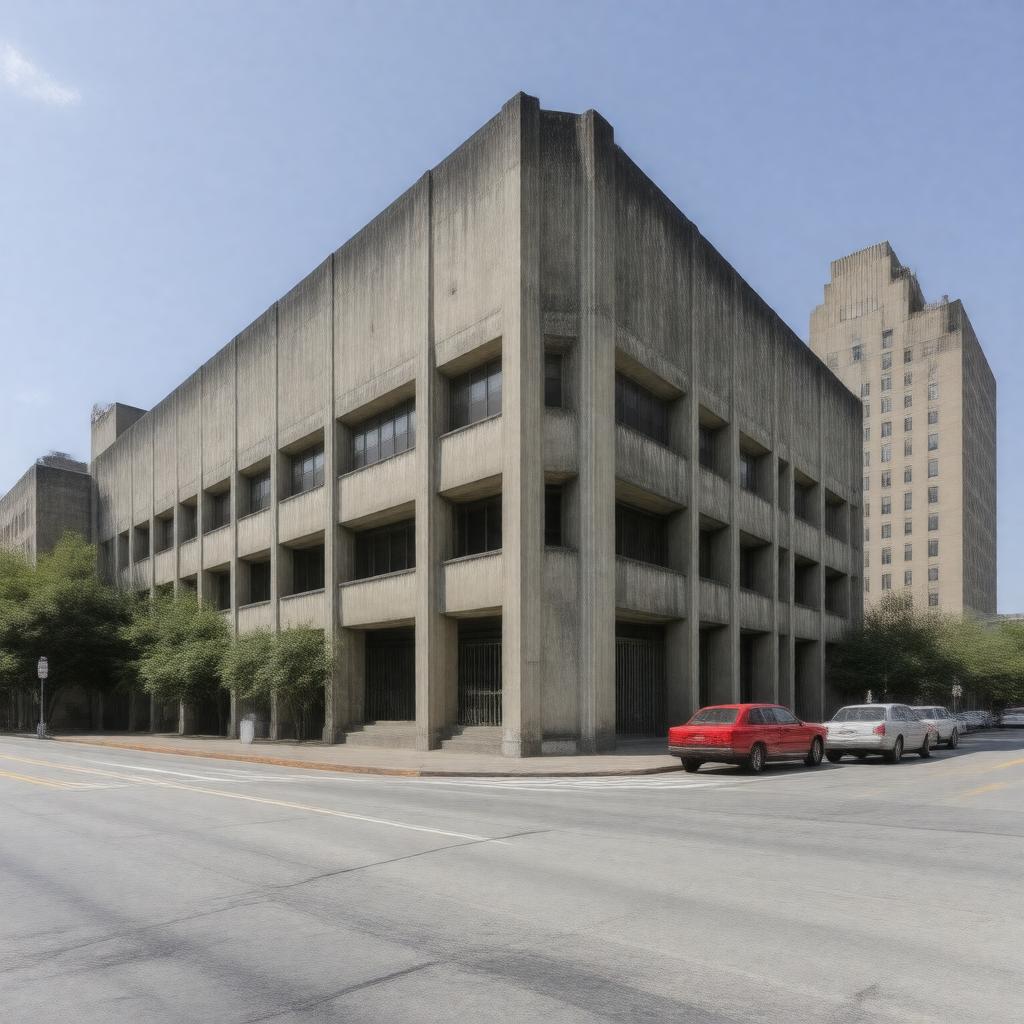Click to view larger image AI-created image of James V. Forrestal Building