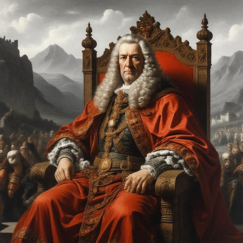 AI-created image of James VII of Scotland
