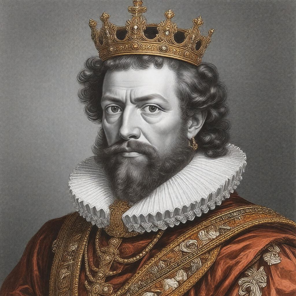 AI-created image of James VI