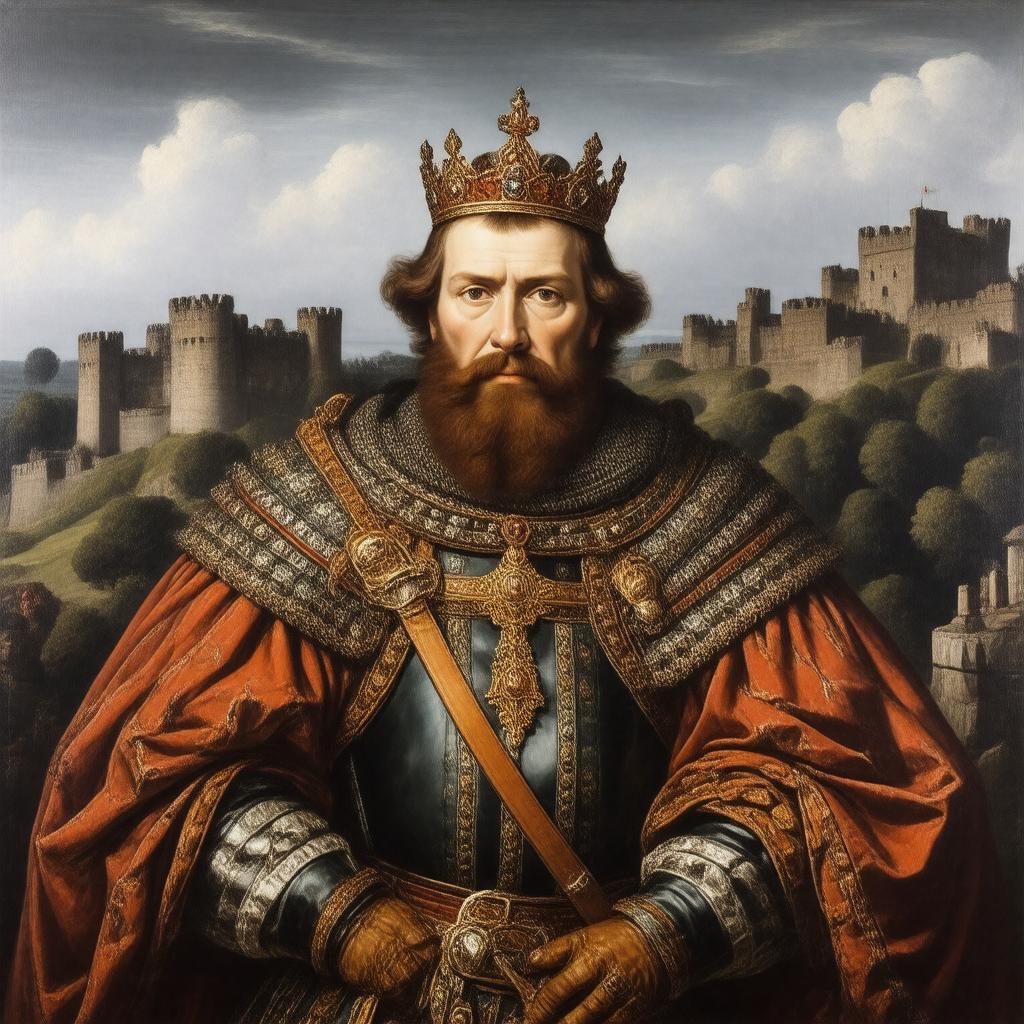 AI-created image of James V of Scotland