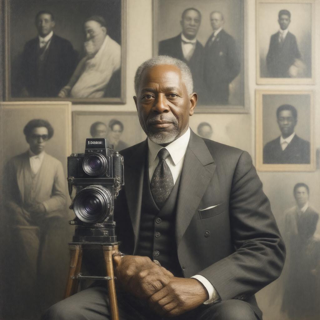 AI-created image of James Van Der Zee