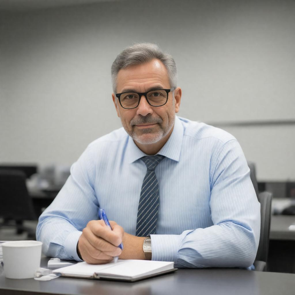 AI-created image of James Vaznis