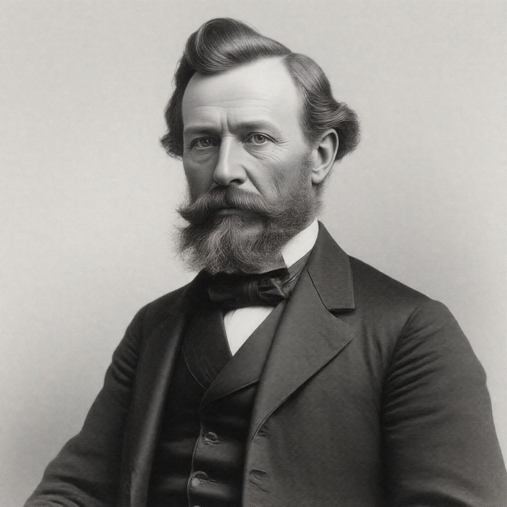 AI-created image of James W. Beardsley