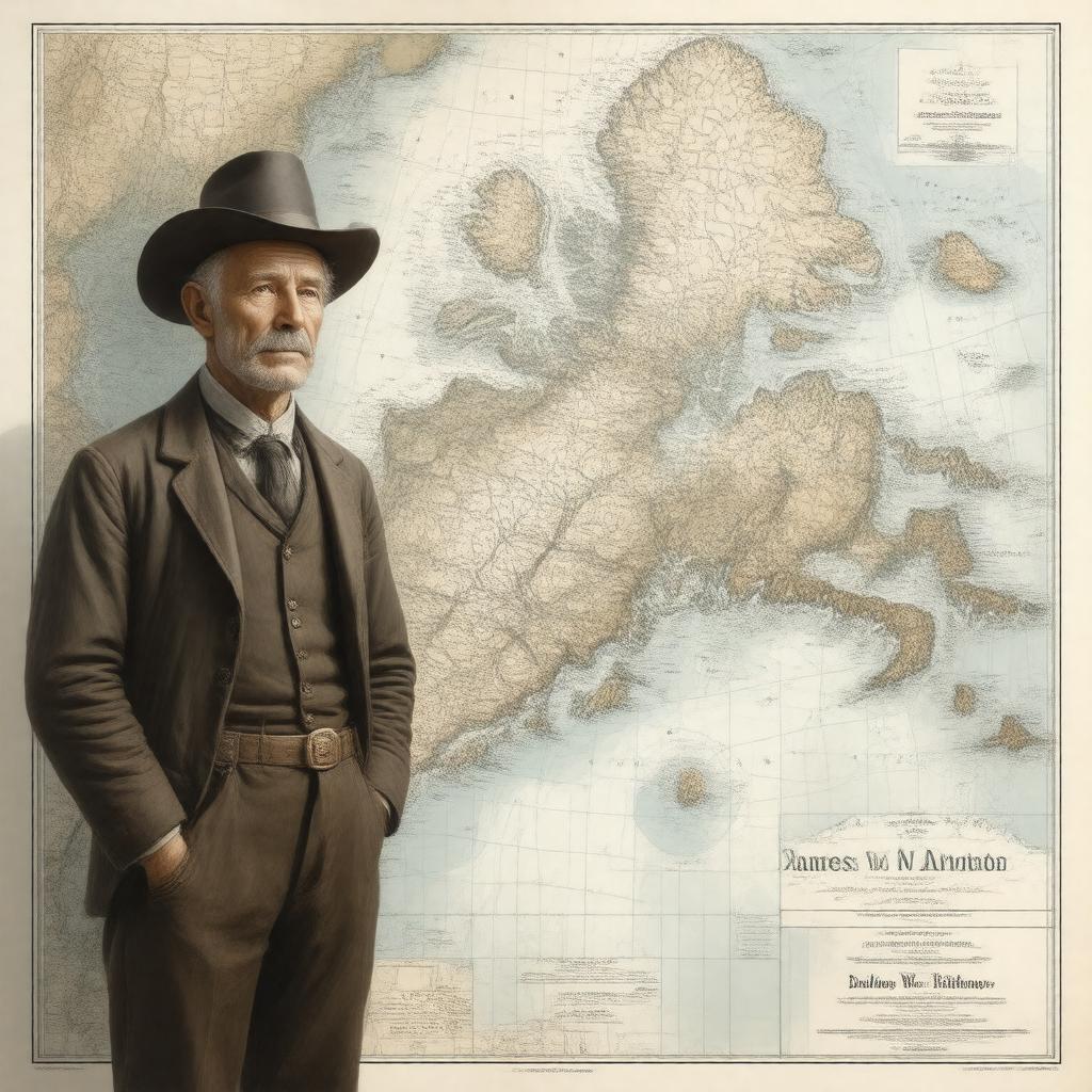 AI-created image of James W. Dalton