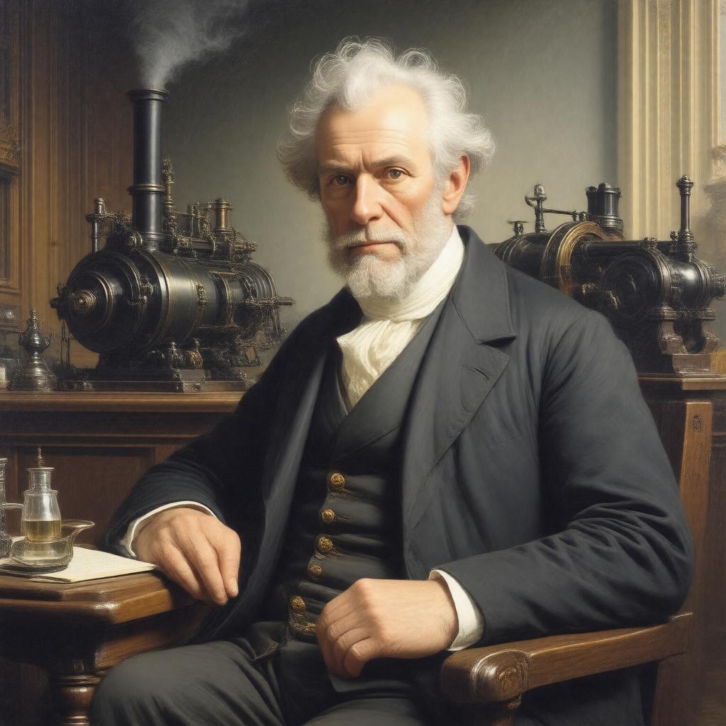 AI-created image of James Watt