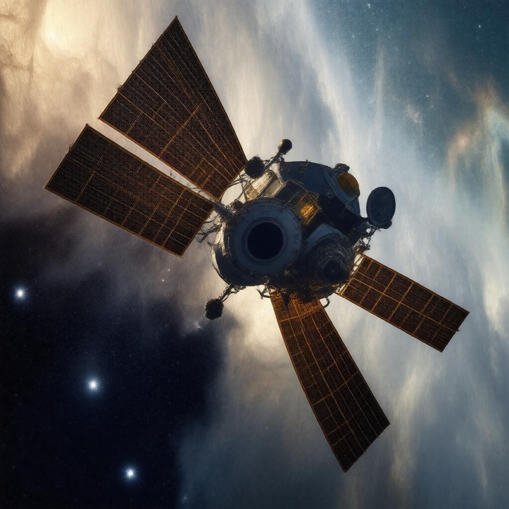 AI-created image of James Webb Space Telescope