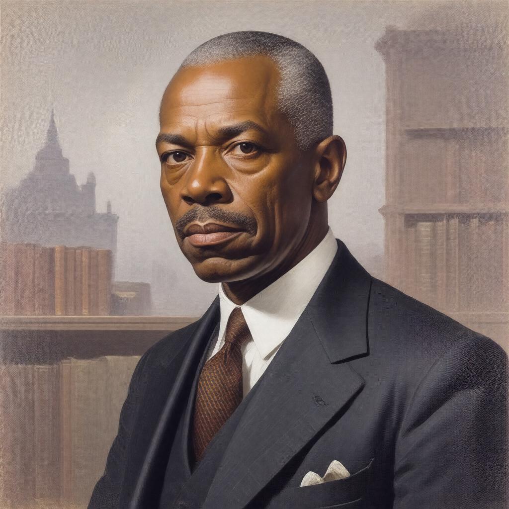 AI-created image of James Weldon Johnson
