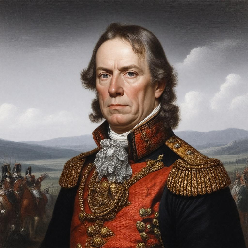 AI-created image of James Wolfe