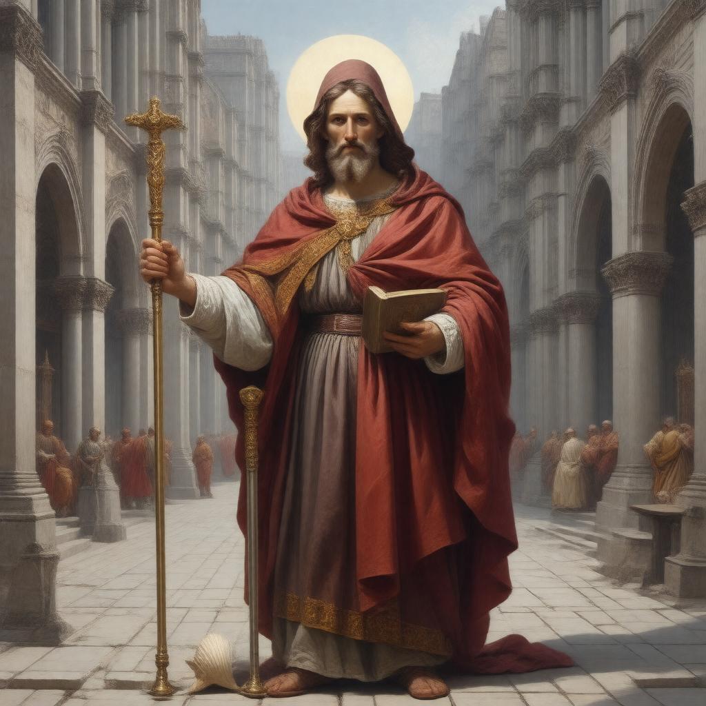 AI-created image of James the Greater