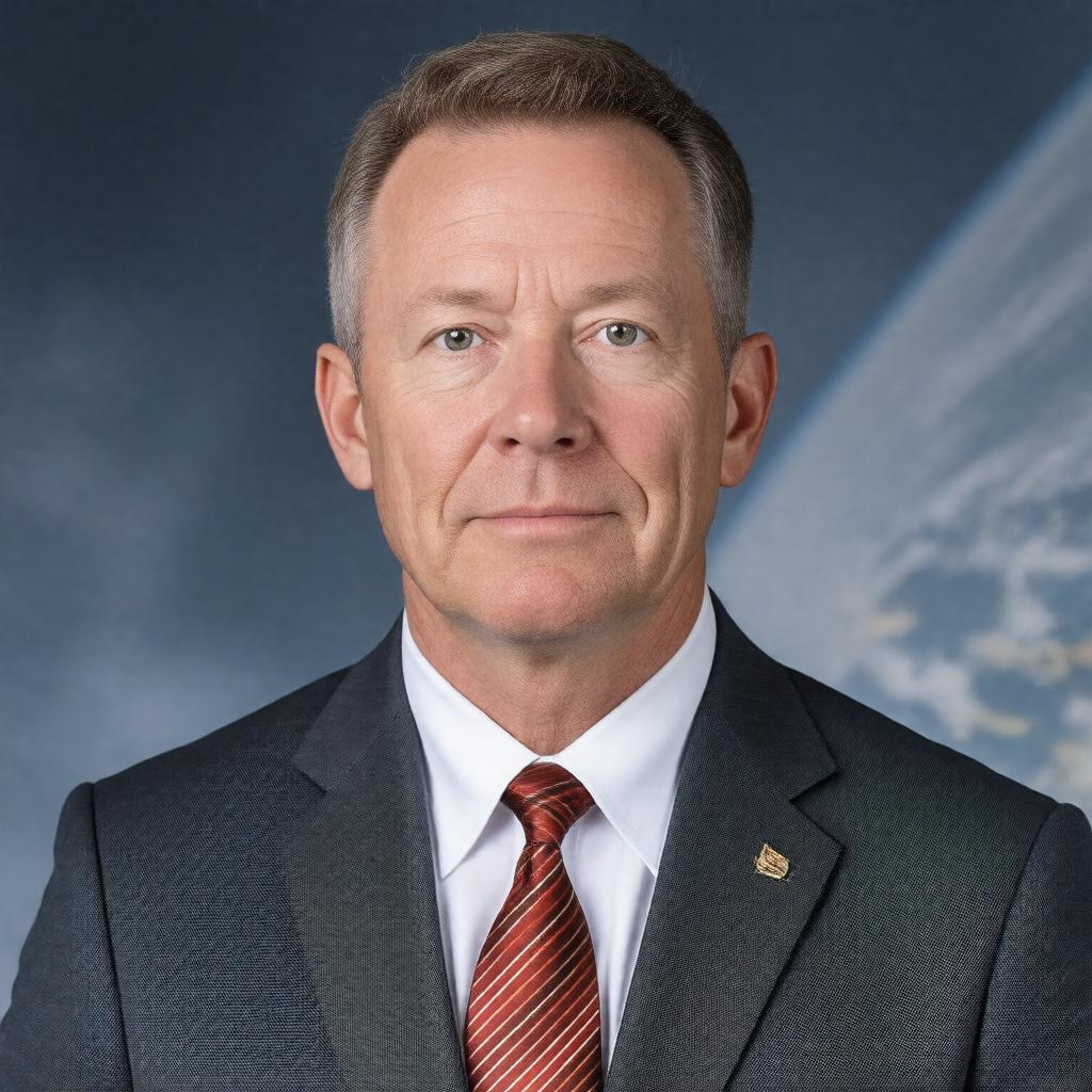 AI-created image of James van Hoften