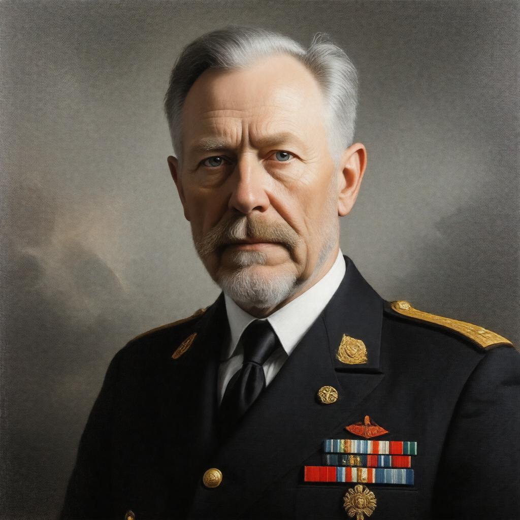 AI-created image of Jamie Lowther-Pinkerton