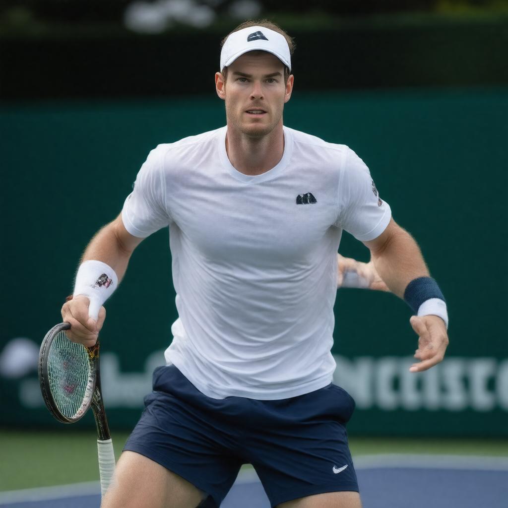 AI-created image of Jamie Murray