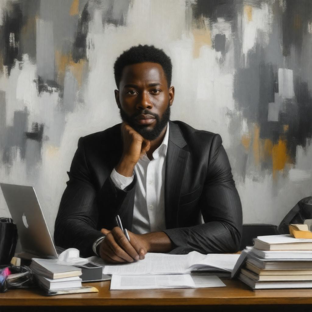 Click to view larger image AI-created image of Jamil Smith
