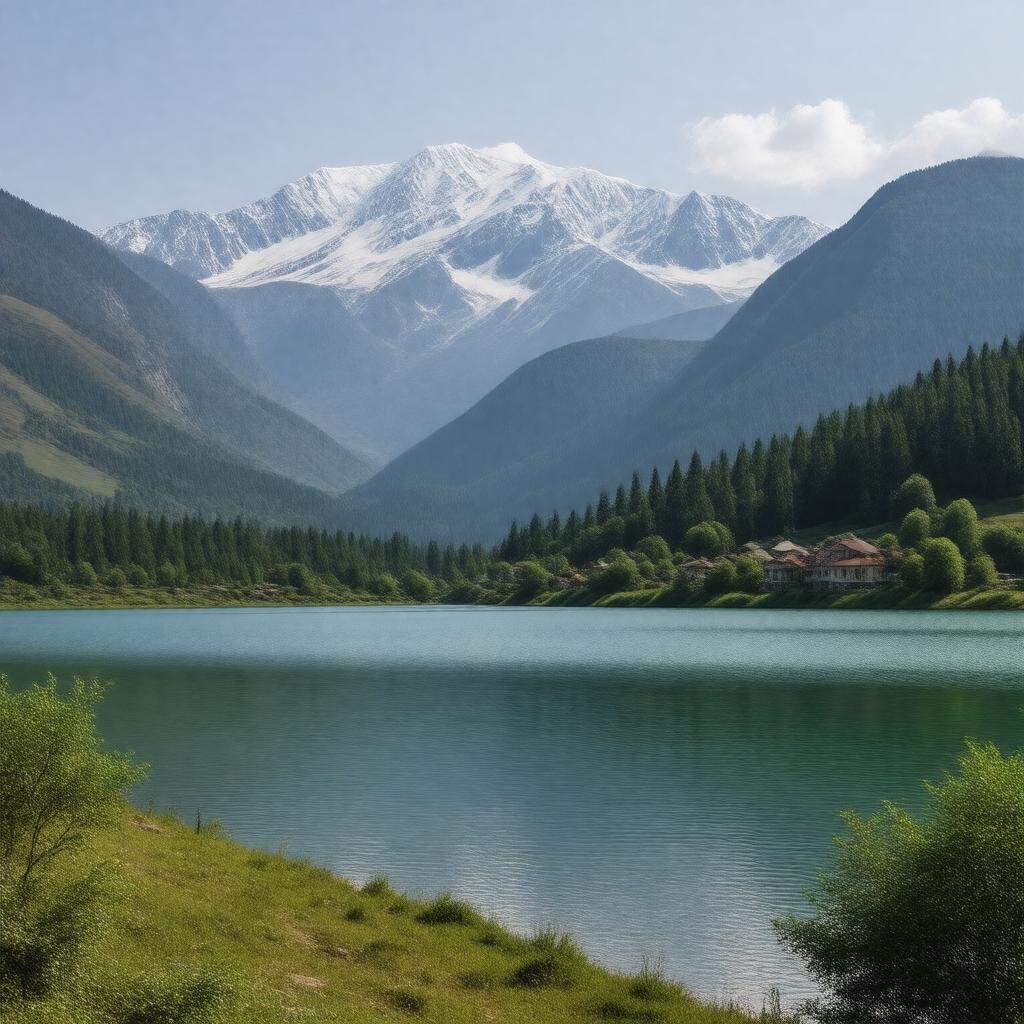 AI-created image of Jammu and Kashmir