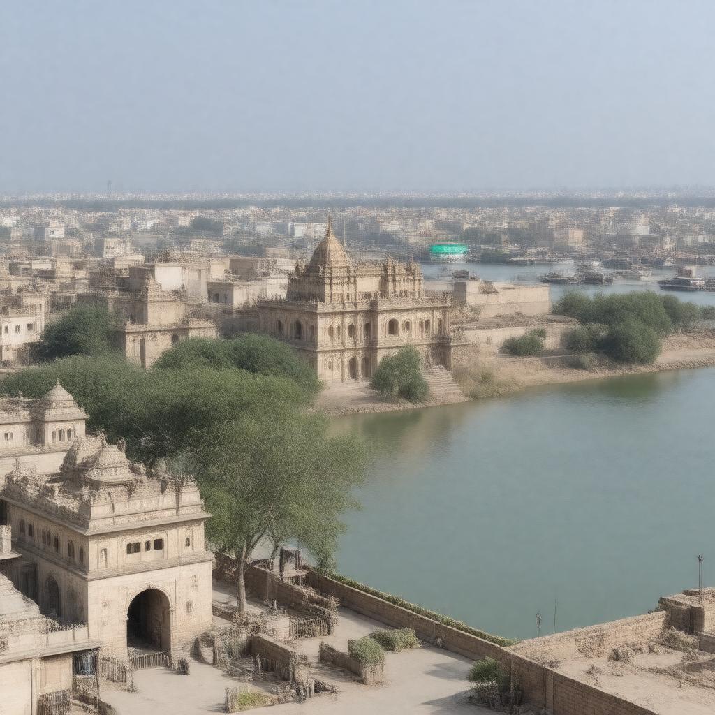 AI-created image of Jamnagar