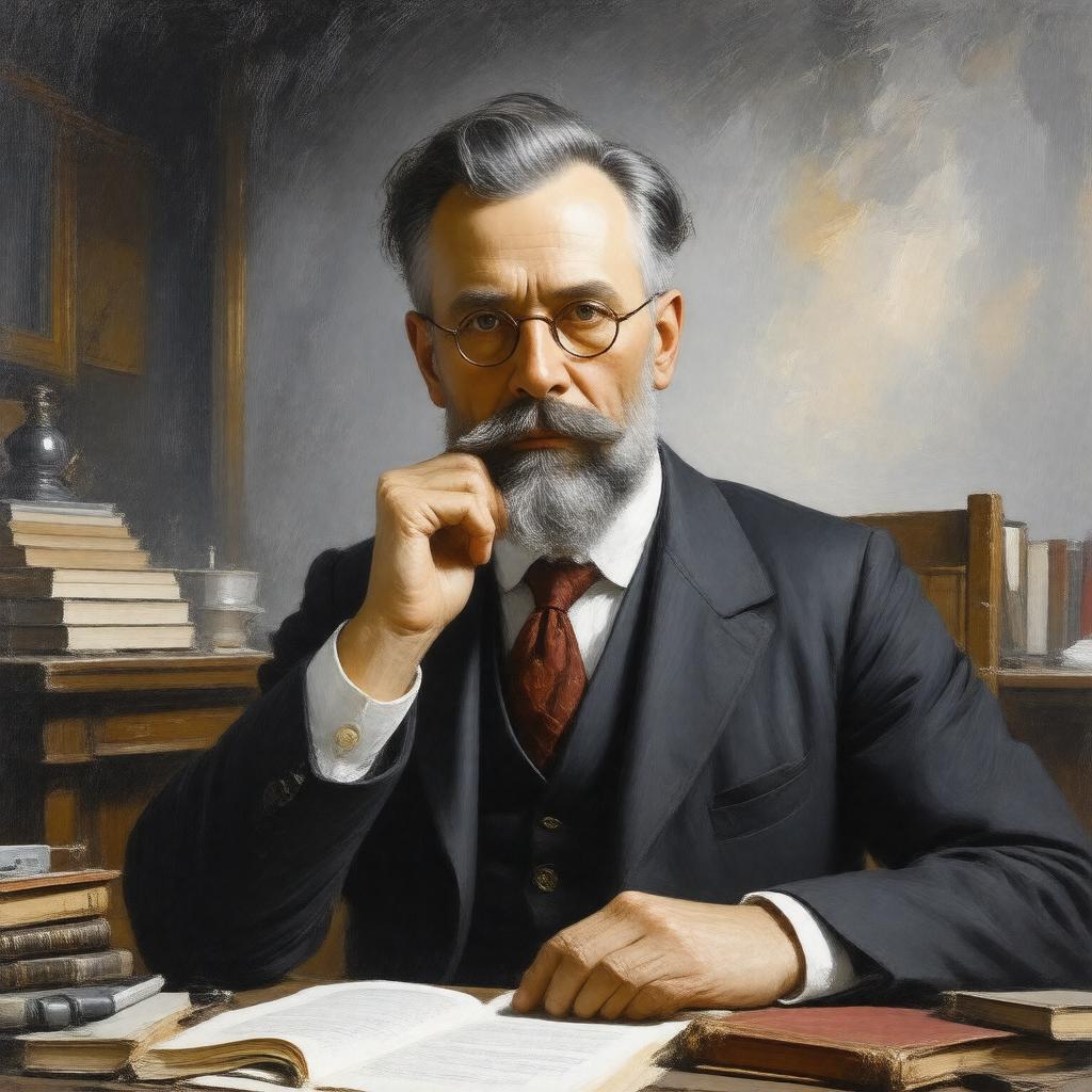 AI-created image of Jan Hendrik Oort