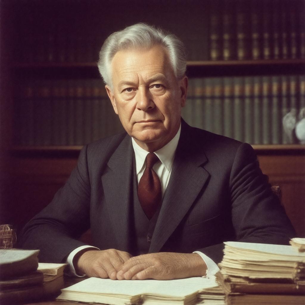 AI-created image of Jan Tinbergen