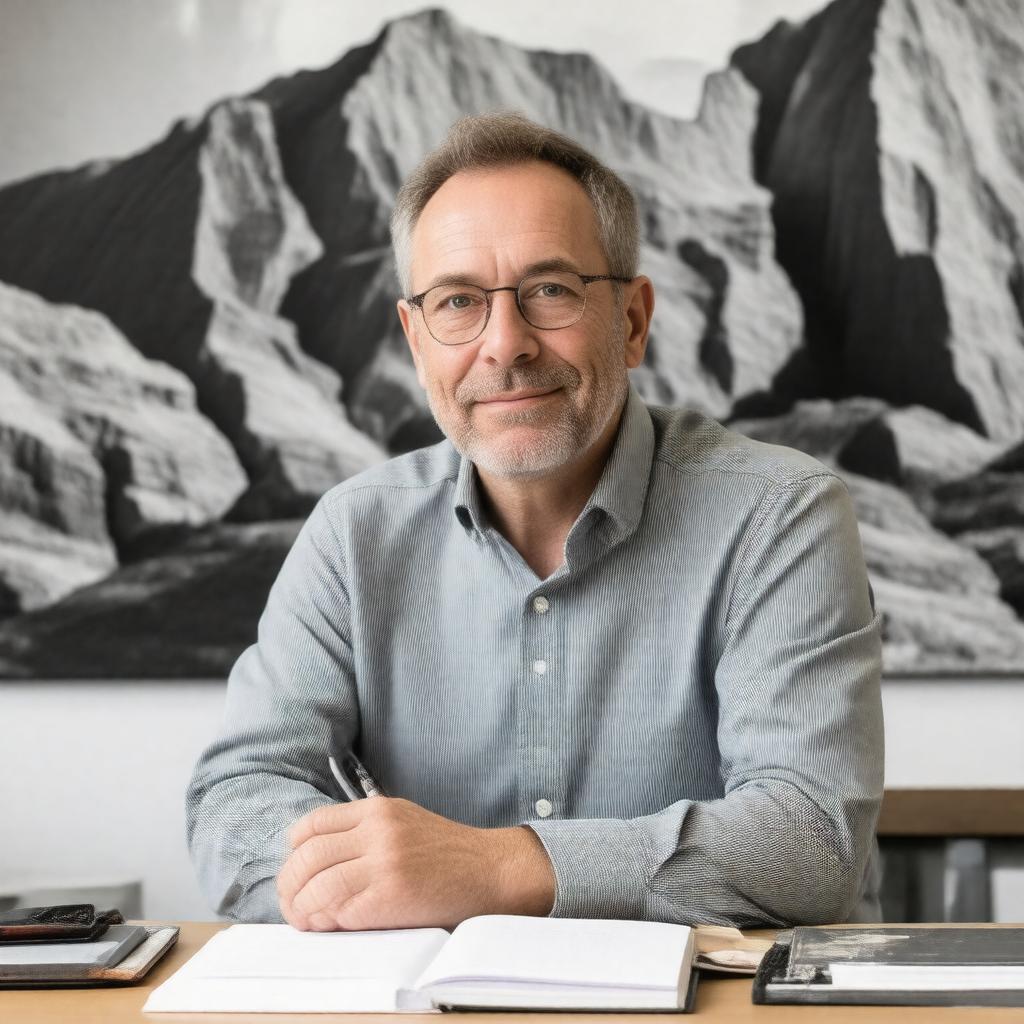 AI-created image of Jan Zalasiewicz