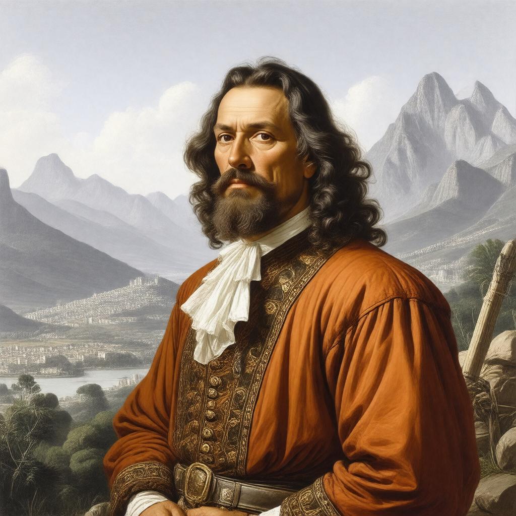 AI-created image of Jan van Riebeeck