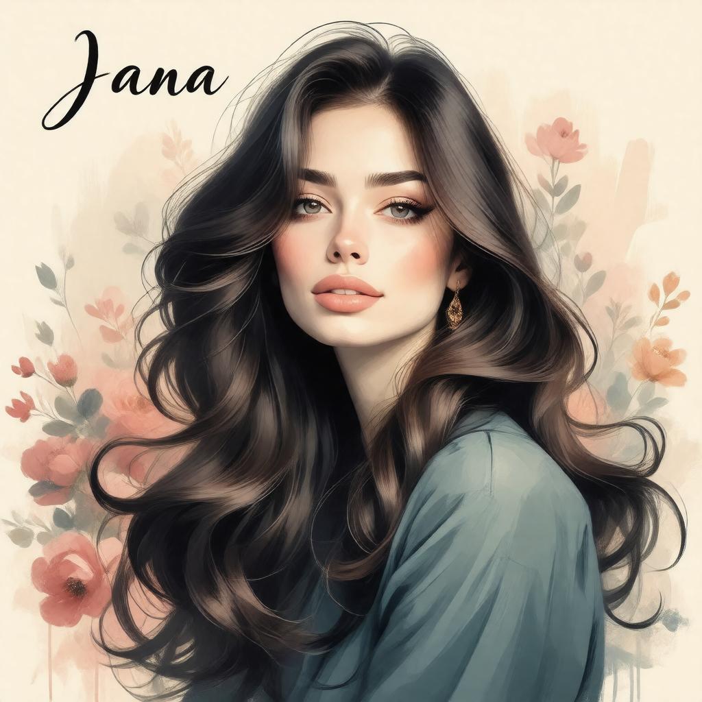 Click to view larger image AI-created image of Jana