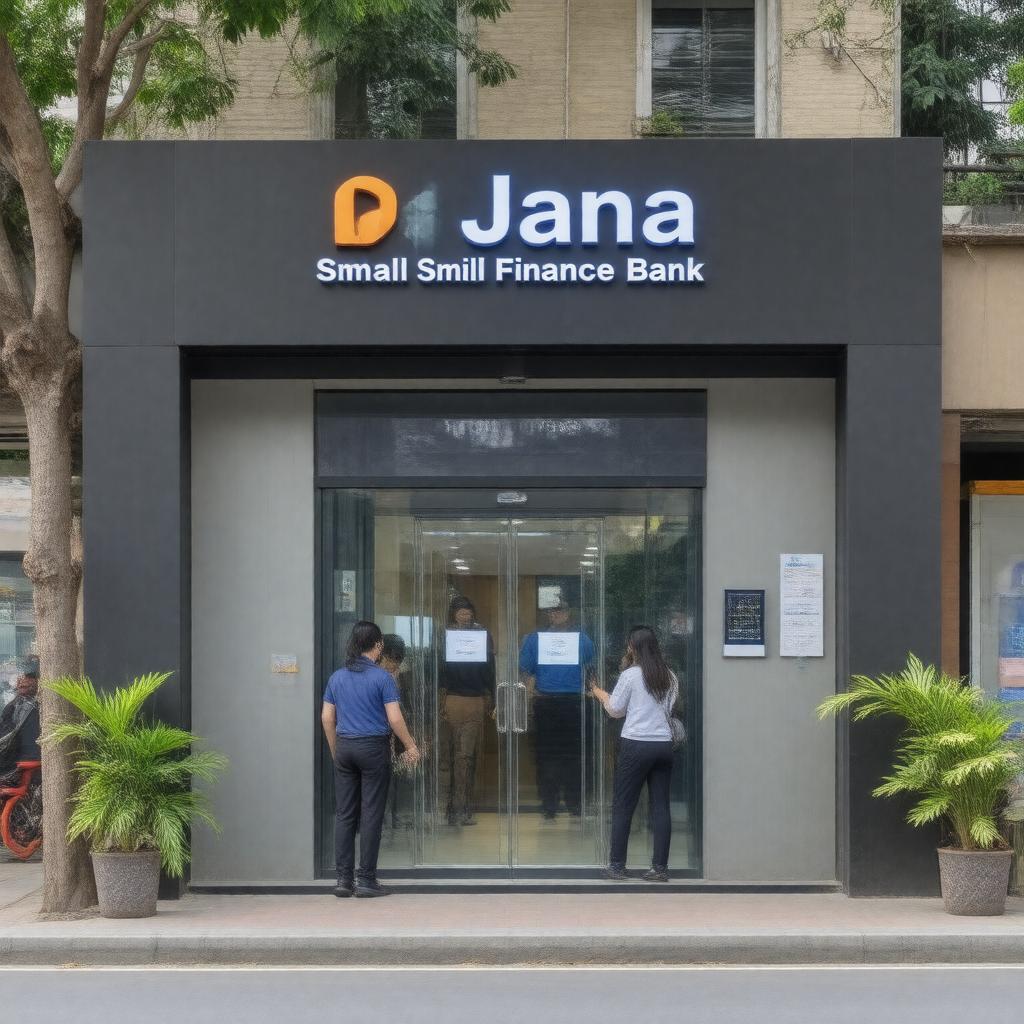 Click to view larger image AI-created image of Jana Small Finance Bank