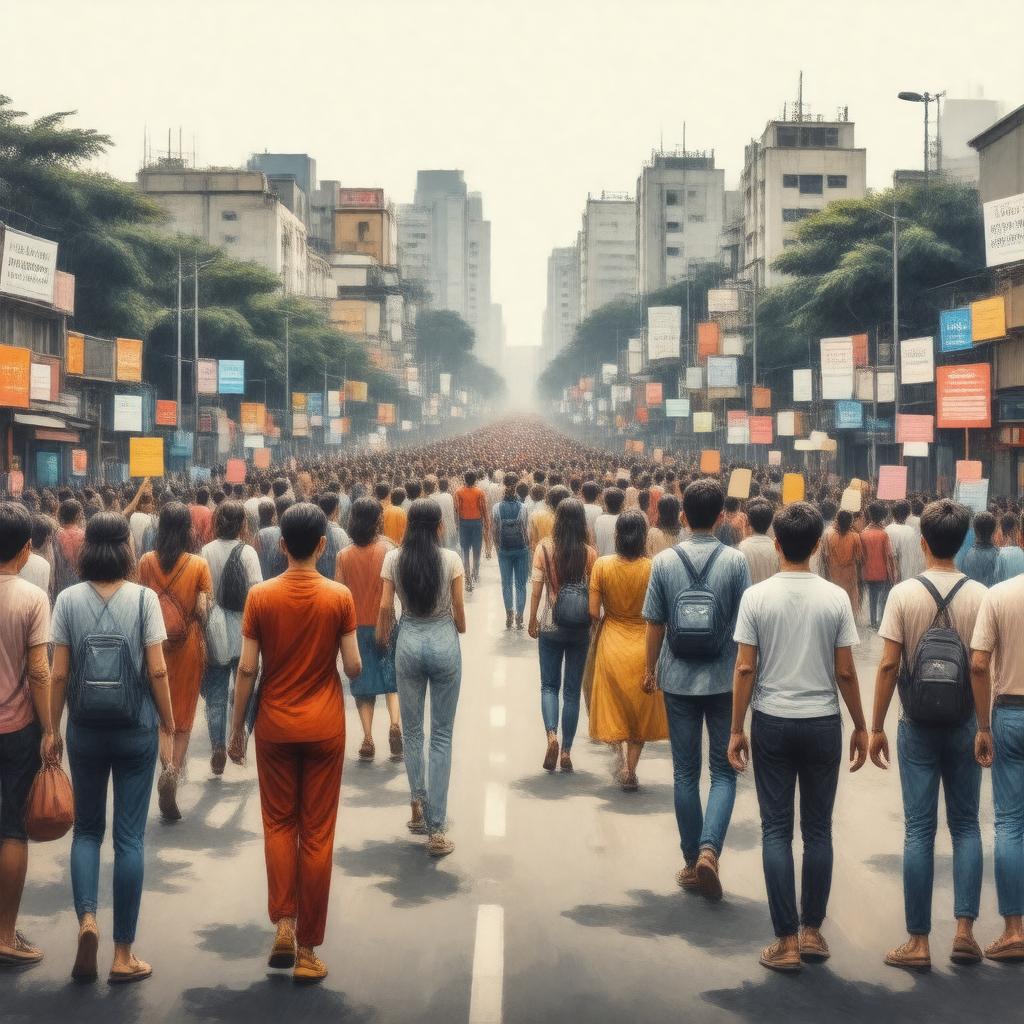 AI-created image of Janaagraha