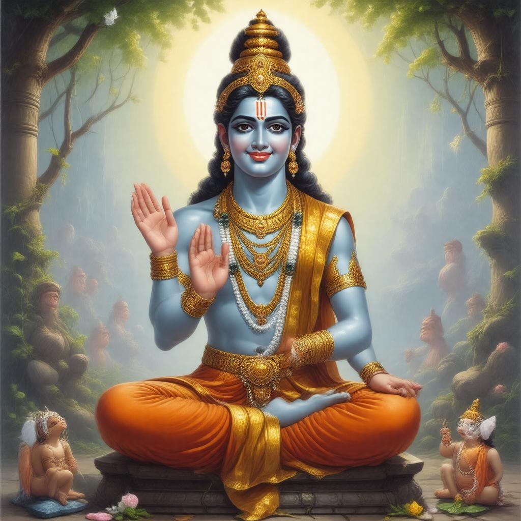 AI-created image of Janardana