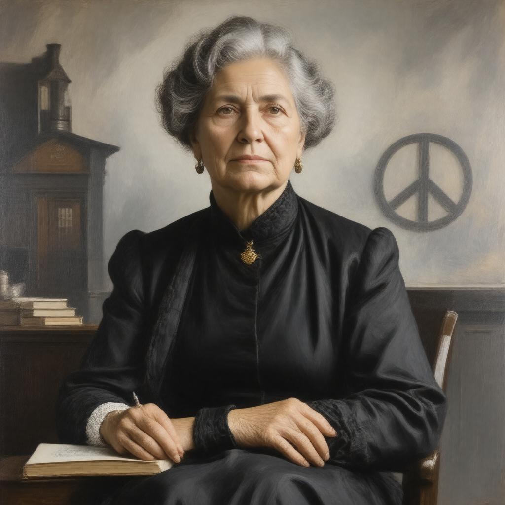 AI-created image of Jane Addams