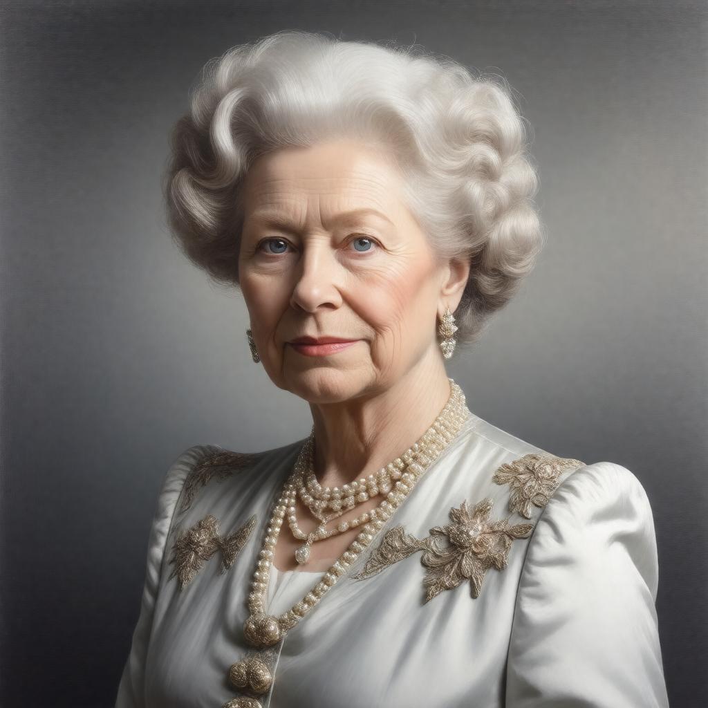 AI-created image of Jane Fellowes, Baroness Fellowes