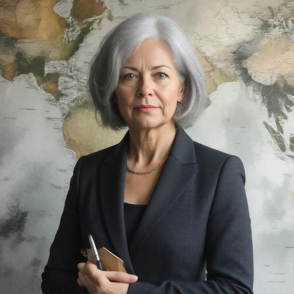 Click to view larger image AI-created image of Jane Flanagan