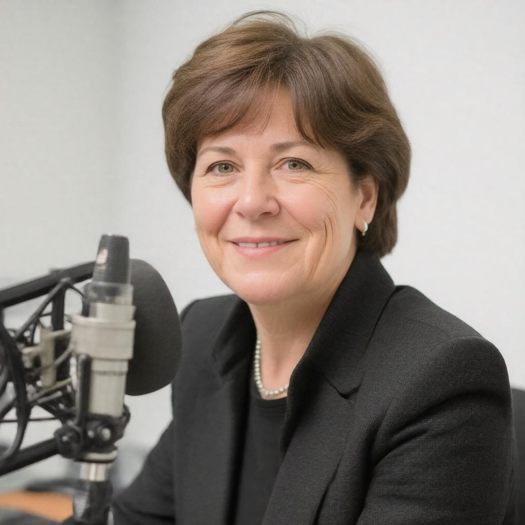 AI-created image of Jane Garvey