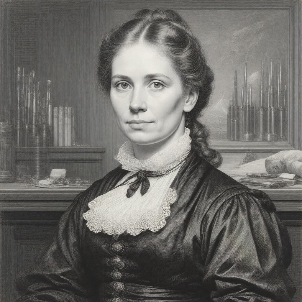 AI-created image of Jane Home Lizars