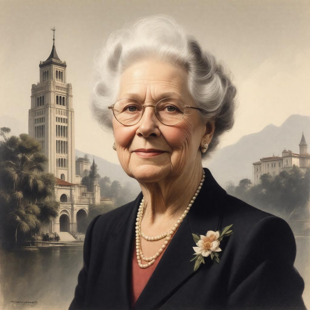 AI-created image of Jane K. Sather