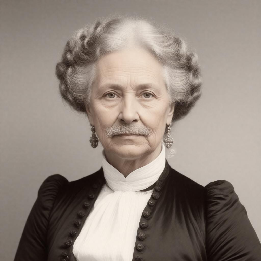 AI-created image of Jane Lampton Clemens